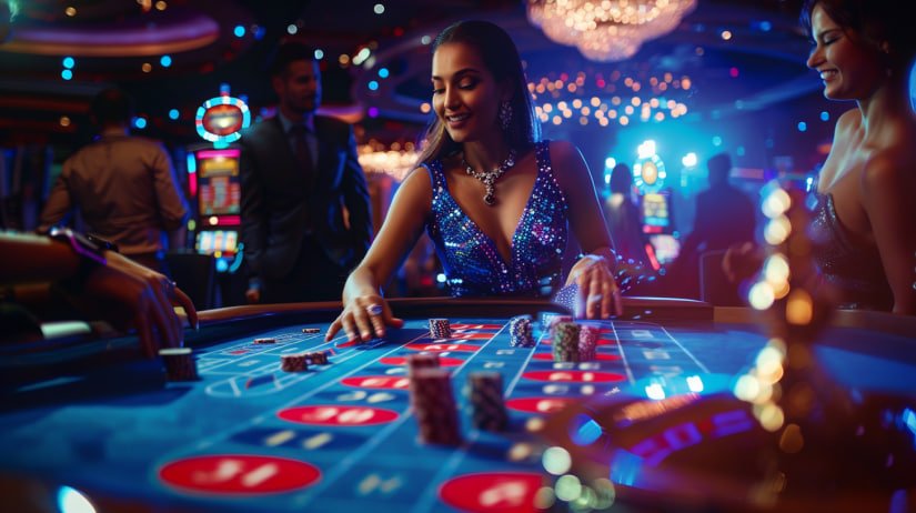 Dealer profesional di meja Baccarat Kasino Langsung vso777 untuk pengguna dewasa Indonesia